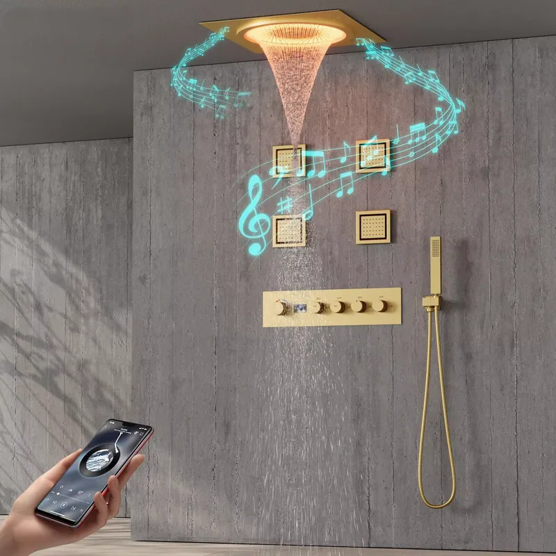 Slimme LED Doucheset Badkamer  - Spa & Wellness Earth City Москва Шелепиха recensie en prijs